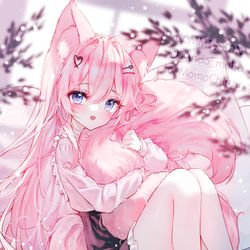 This is a pixiv picture whose title is もふ。。.