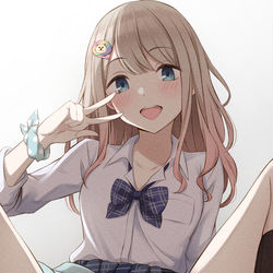 This is a pixiv picture whose title is ギャルあさひ.