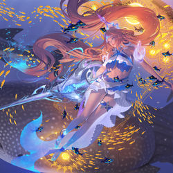 This is a pixiv picture whose title is [Arena of Valor] Butterfly skin.