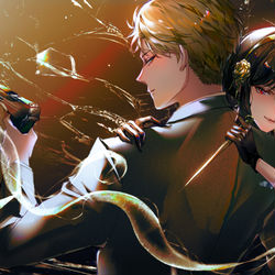 This is a pixiv picture whose title is SPY.