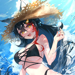 This is a pixiv picture whose title is 大神ミオ夏.
