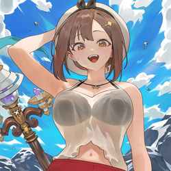 This is a pixiv picture whose title is ライザ.