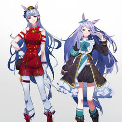 This is a pixiv picture whose title is 芝Ｓ　長距離S.