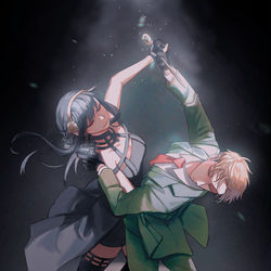 This is a pixiv picture whose title is 秘密のワルツ.