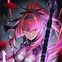 This is a pixiv picture whose title is 緋耀.