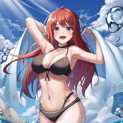 This is a pixiv picture whose title is Summer~ 夏.