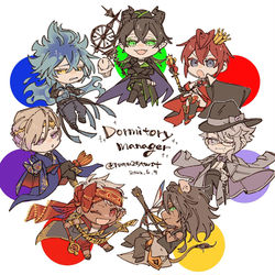 This is a pixiv picture whose title is ちみ寮長.