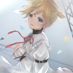This is a pixiv picture whose title is さあ、わらってごらん.