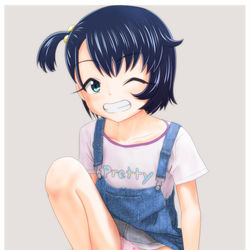This is a pixiv picture whose title is 和（なごみ）ちゃんとお話し.