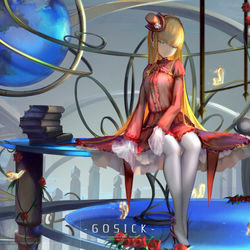 This is a pixiv picture whose title is GOSICK.
