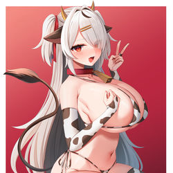 This is a pixiv picture whose title is Twitterフォロワー10万人ありがとうございます❤️.