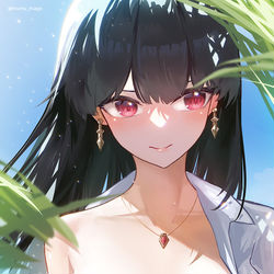 This is a pixiv picture whose title is 害羞の约尔yor.