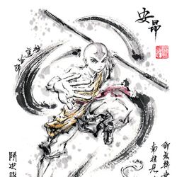 This is a pixiv picture whose title is 【極道畫師】安昂.