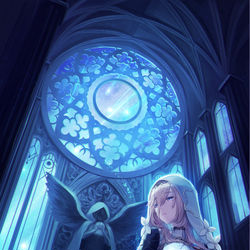 This is a pixiv picture whose title is 願い.