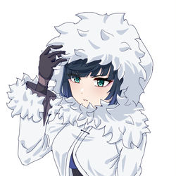 This is a pixiv picture whose title is Yelan Genshin impact.