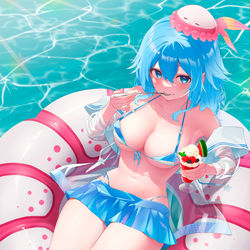 This is a pixiv picture whose title is 海伊.