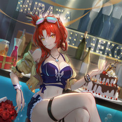 This is a pixiv picture whose title is 姬子生贺.