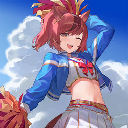 This is a pixiv picture whose title is チアネイチャ.