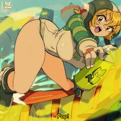 This is a pixiv picture whose title is [RETRO] Gum [JET SET RADIO].