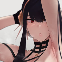 This is a pixiv picture whose title is はは あせかき.