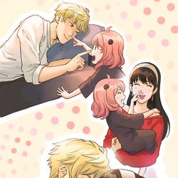 This is a pixiv picture whose title is Forger Nose Boops.