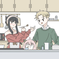 This is a pixiv picture whose title is Forger Family.