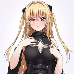 This is a pixiv picture whose title is 金色の闇ちゃん.