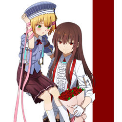 This is a pixiv picture whose title is 主従.
