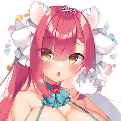 This is a pixiv picture whose title is がおー？.