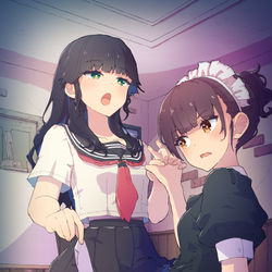 This is a pixiv picture whose title is 他をあたってください.
