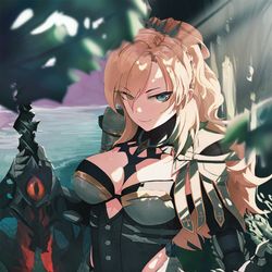 This is a pixiv picture whose title is クリームヒルト.