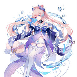 This is a pixiv picture whose title is 🐠.