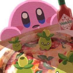 This is a pixiv picture whose title is ミニーブピザ.