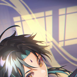 This is a pixiv picture whose title is 魈.