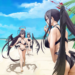 This is a pixiv picture whose title is blueaca.