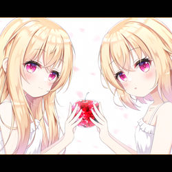 This is a pixiv picture whose title is 神沙姉妹.