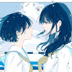 This is a pixiv picture whose title is ◆.