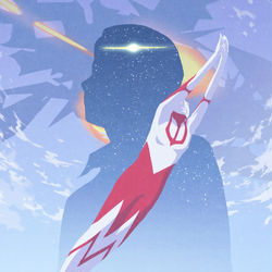 This is a pixiv picture whose title is 飛翔.