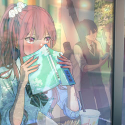 This is a pixiv picture whose title is あたしの特等席.