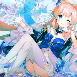 This is a pixiv picture whose title is kokomi.