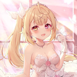 This is a pixiv picture whose title is 「似合ってるでしょ？」.