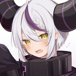 This is a pixiv picture whose title is ✂️💜.