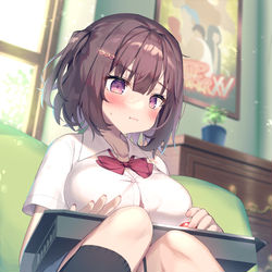 This is a pixiv picture whose title is 勝てない妹ちゃん.