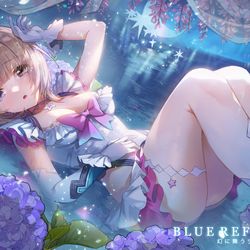 This is a pixiv picture whose title is 【リクエスト】BLUE REFLECTION.