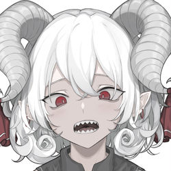 This is a pixiv picture whose title is アルビノ饕餮.