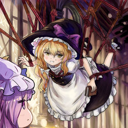 This is a pixiv picture whose title is 【摸鱼】你做的好啊，帕秋莉！.