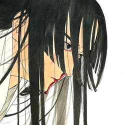 This is a pixiv picture whose title is 産まれて生きて死んだとて.