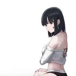 This is a pixiv picture whose title is 캘브인클리인.