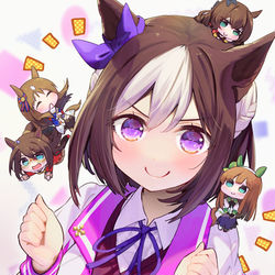 This is a pixiv picture whose title is スペシャルウィークです！.