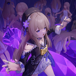 This is a pixiv picture whose title is 黑塔.